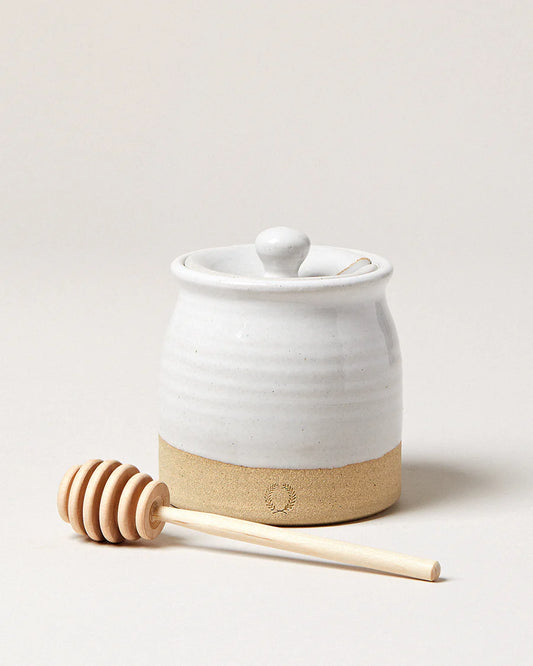 Farmhouse Pottery Honey Pot