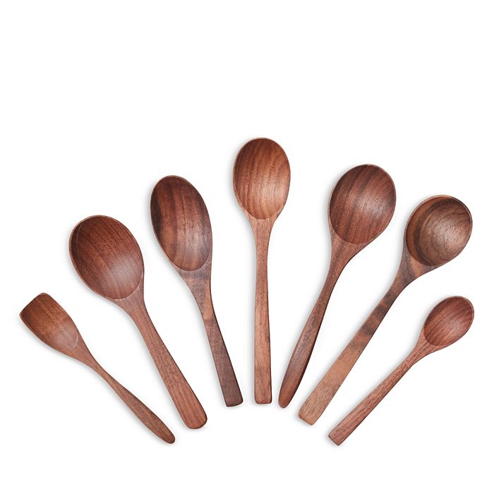 Farmhouse Pottery Essential Spoon Set - Walnut