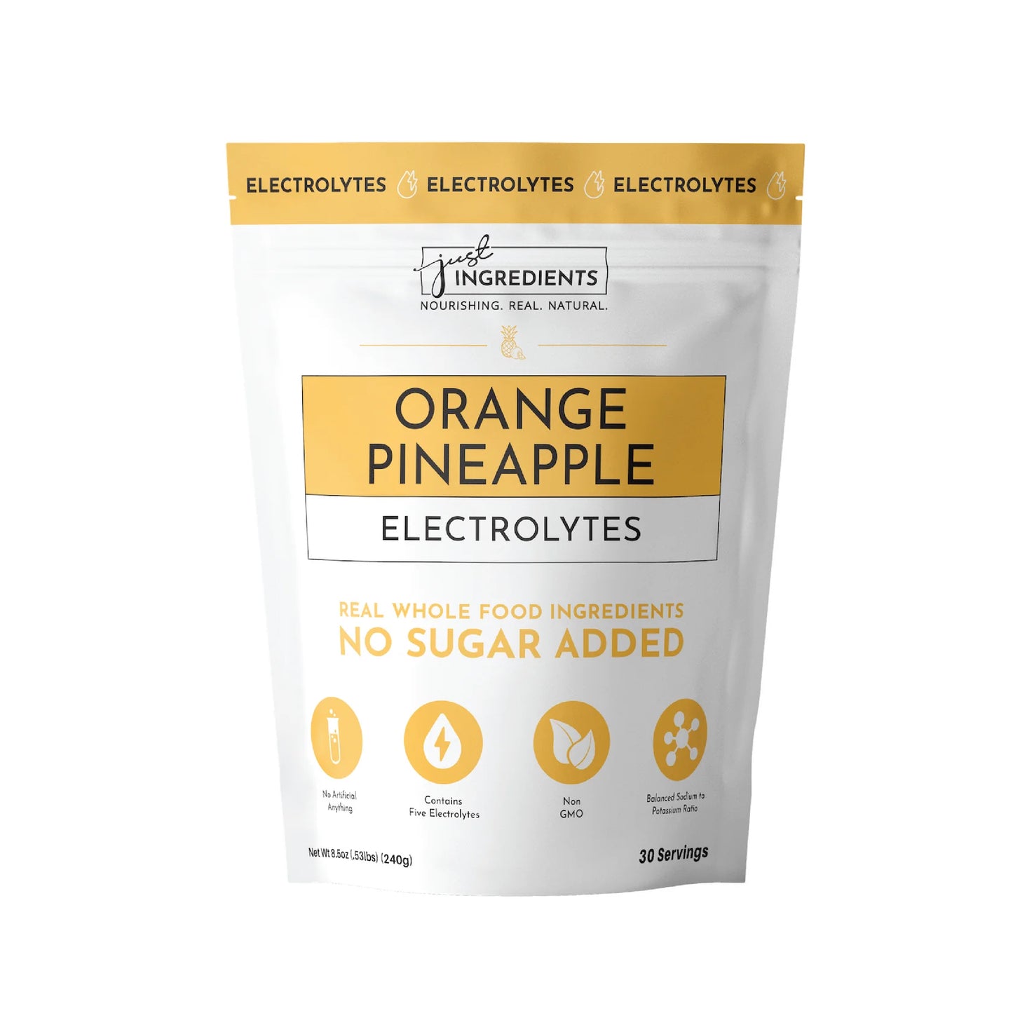 Just Ingredients Orange Pineapple Electrolytes