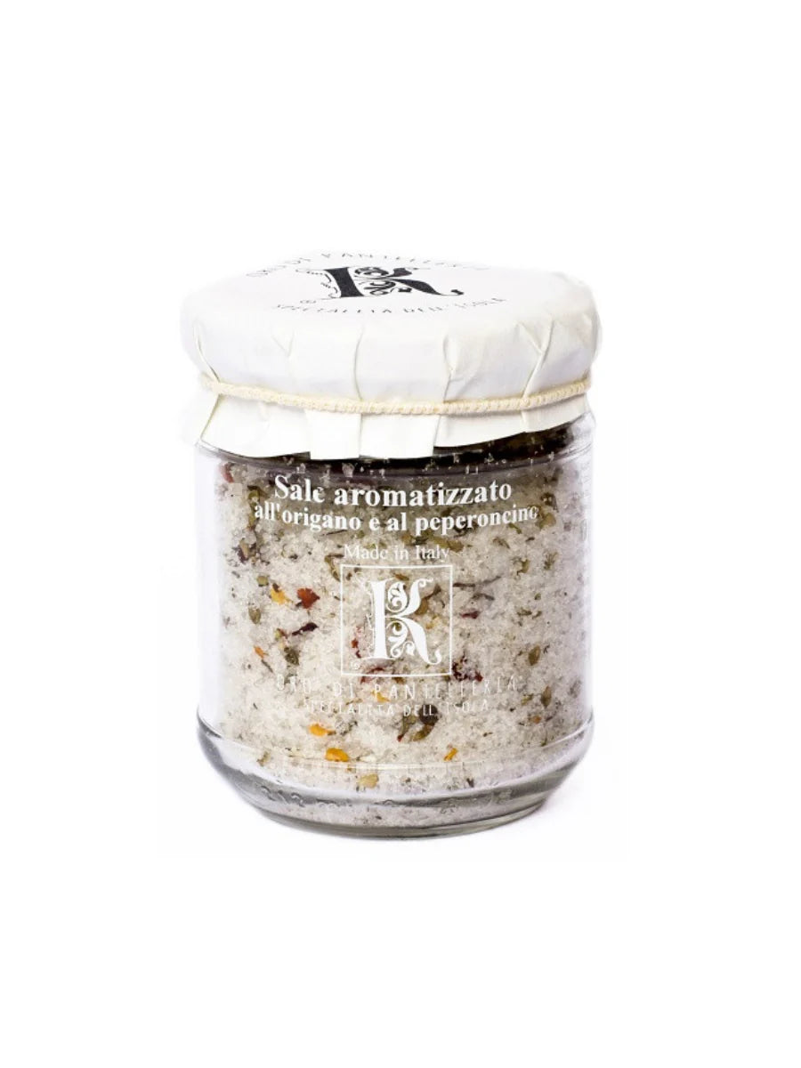 Sea Salt with Oregano and Chili Peppers